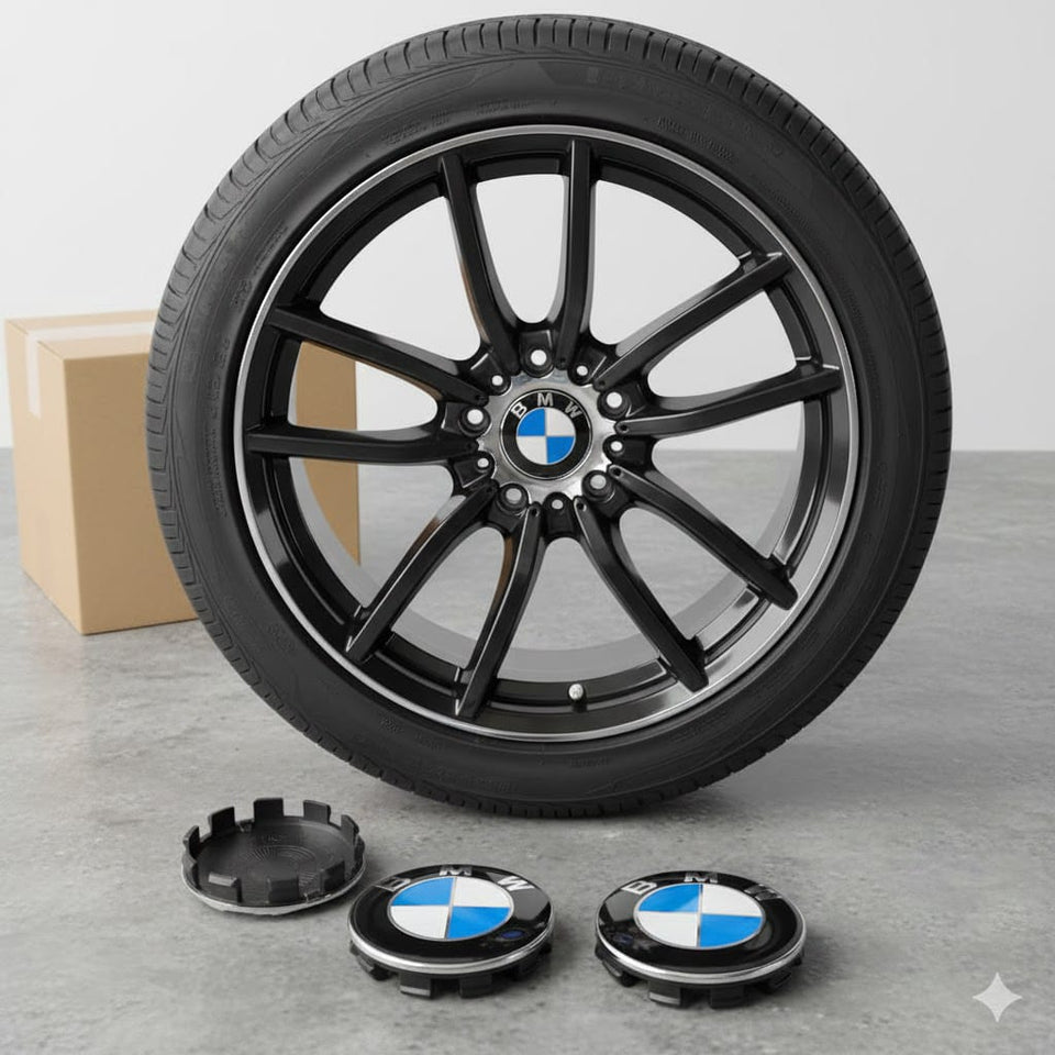 B.M.W Wheel Center Caps (4pc) Premium Quality