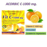 Acorbic Vit C – 1000mg Mix Powder Drink 12g x 10 Sachets – Orange Flavour