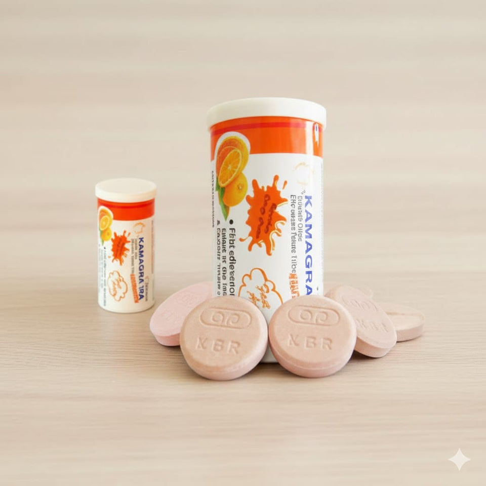 Kamagra Effervescent 100mg Original 7tablets For Men Power & Timing