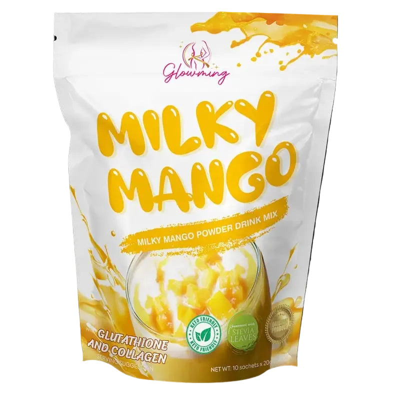 Glowming Health & Beauty Drink – Milky Mango (200g)