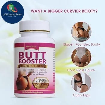 Butt Booster Original Bigger Buttocks , Curvy Figure , Fast Result . Herbal Supplements