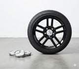 Mercedes Benz Wheel Center  Caps Silver (4pc) Premium Quality