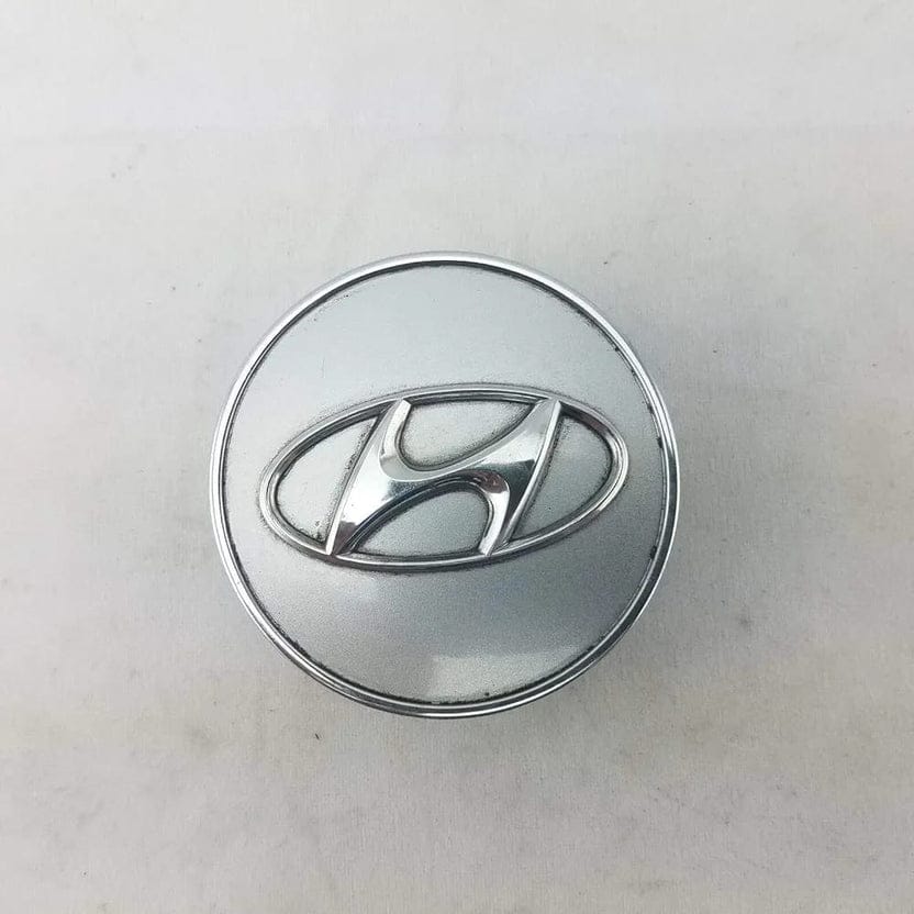 Hyundai Wheel Center Caps Silver (4pc) Premium Quality