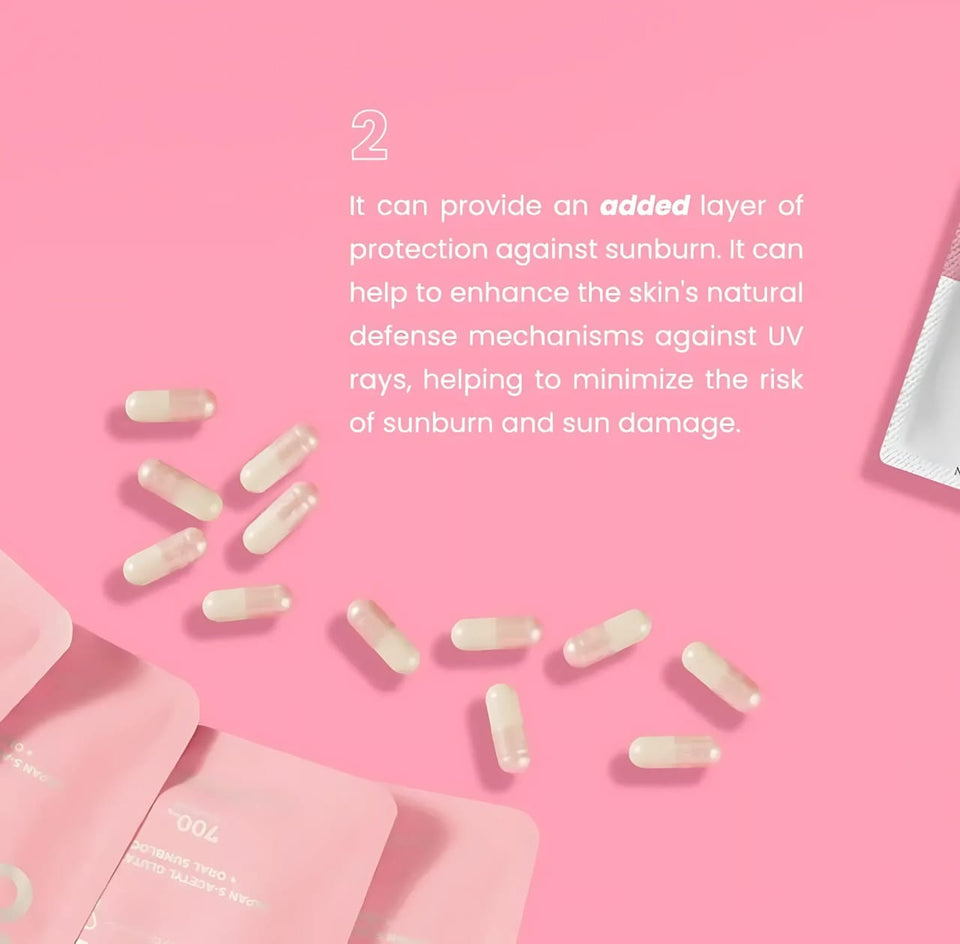 Luna Aura Hope Glow Advanced Glutathione Super Mini – 700mg (14 Capsules)