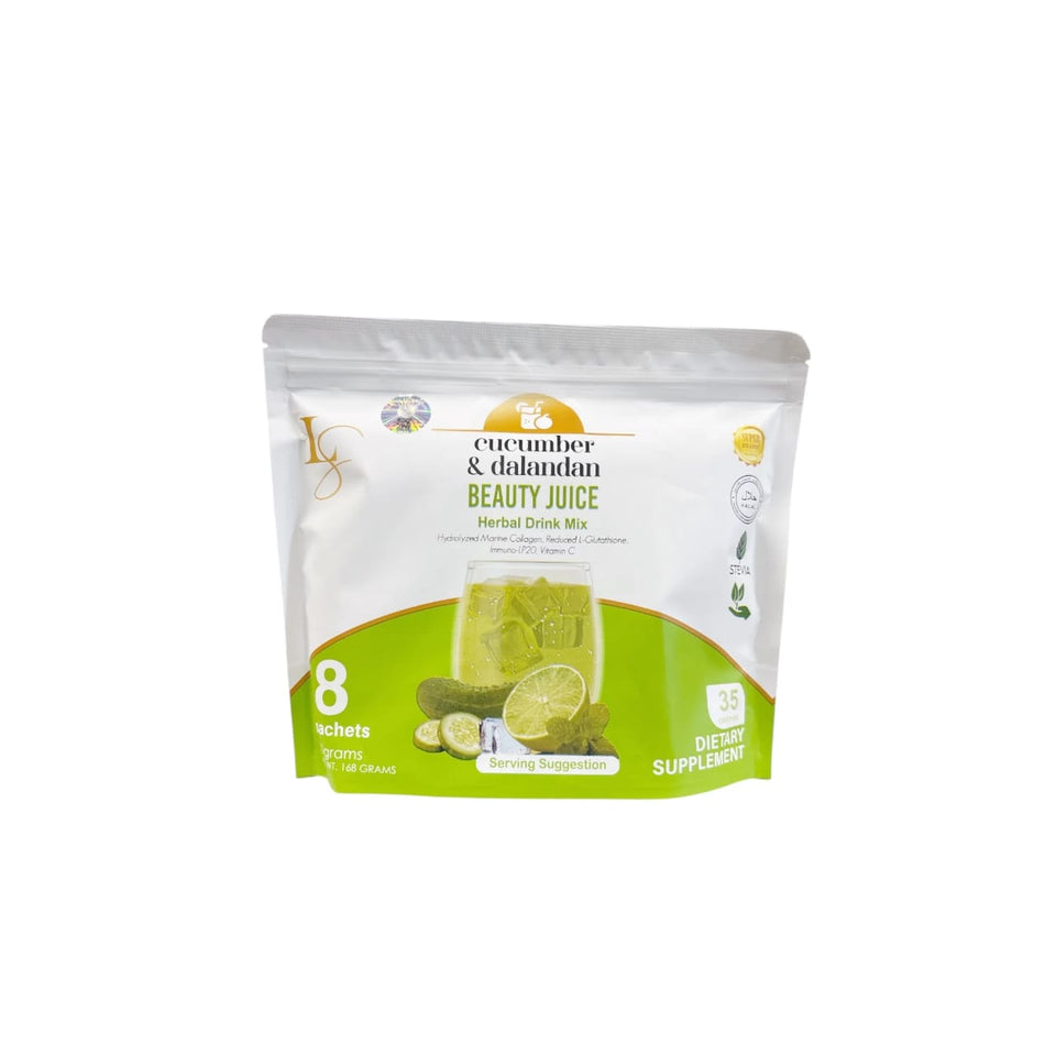 LUXE Slim Cucumber & Dalandan – 8 Sachets Pouch