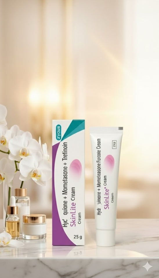 Skinlite Cream hydroquinone and tretinoin with mometesone furoate cream 25g