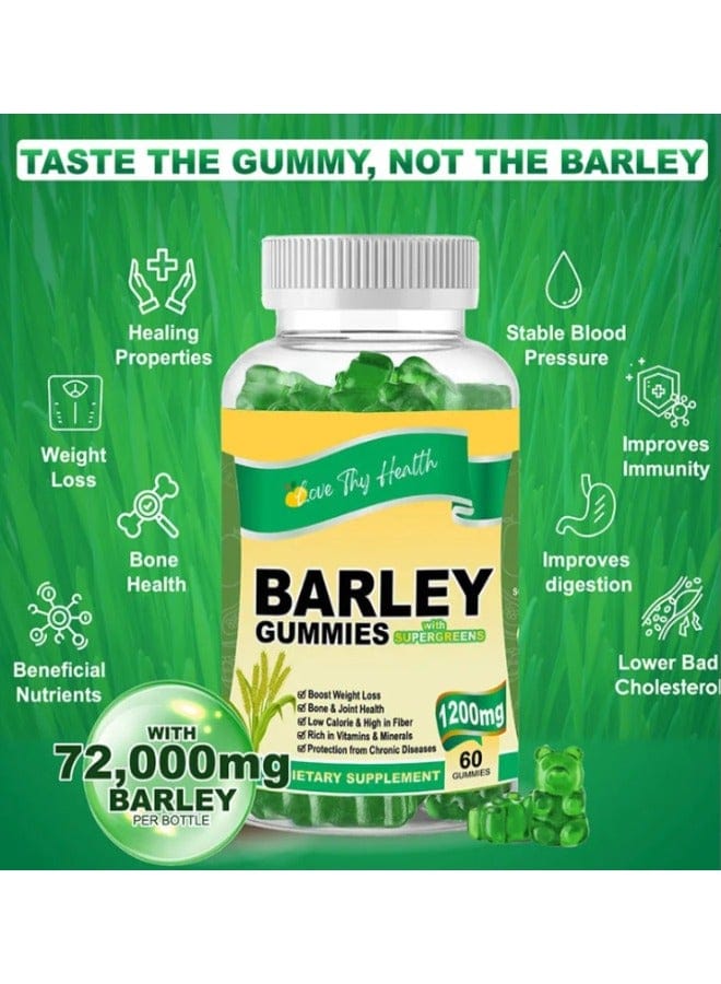 Love Thy Health Barley Gummies 1200mg 60 Gummies