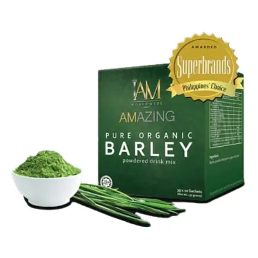 I AM AMAZING Pure Barley – Premium Organic Barley Grass Drink