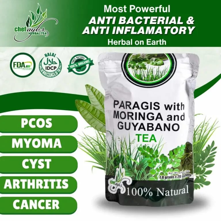 Chef Ayb’s Paragis Herbal Tea – 100% Natural, Caffeine-Free
