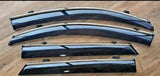 Toyota Rav.4 Chrome Line Door Visor Premium Quality