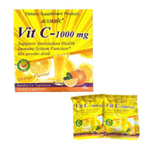 Acorbic Vit C – 1000mg Mix Powder Drink 12g x 10 Sachets – Orange Flavour