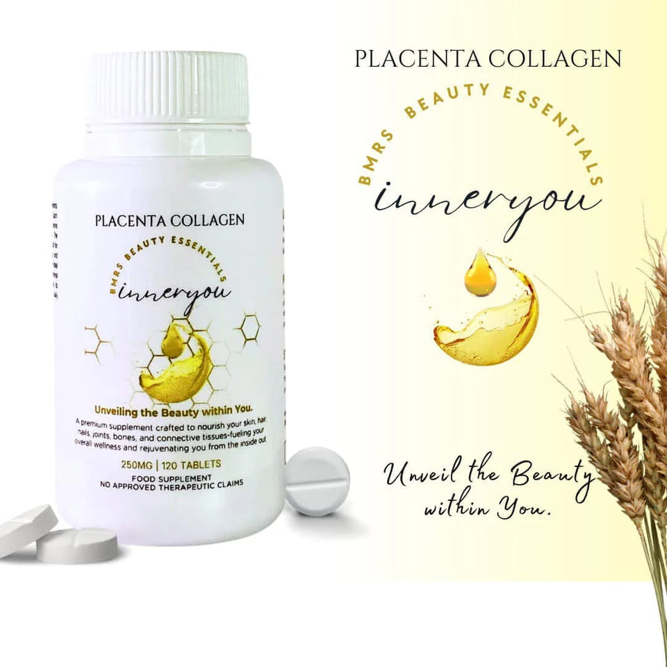 Inner You Placenta Collagen Beauty Essentials – 120 Tablets