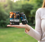 MaxMan Herbal Supplement Original (60Capsules) For Men Stamina , Power , Timing