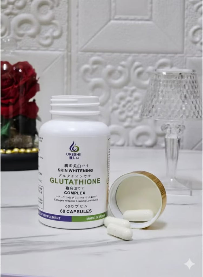 Ureshii Glutathione Complex – Skin Whitening Capsules