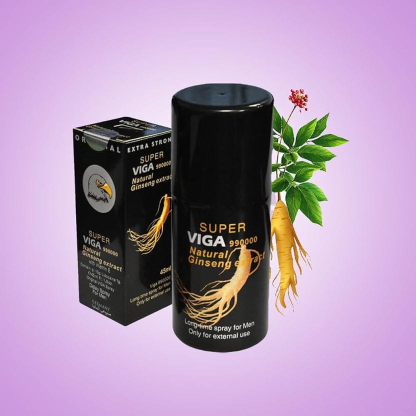 Super Viga Spray 990000 Natural Ginseng Extract For Men Power Made in Germany