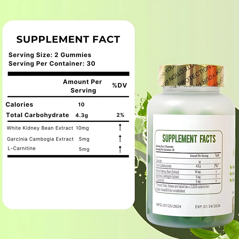 Dr. Pinoca Green Tea Nature Lean Gummies – 60 Gummies