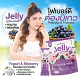 Mikeo Jelly Fiber Yogurt Mixberry – 15g x 30 Sachets