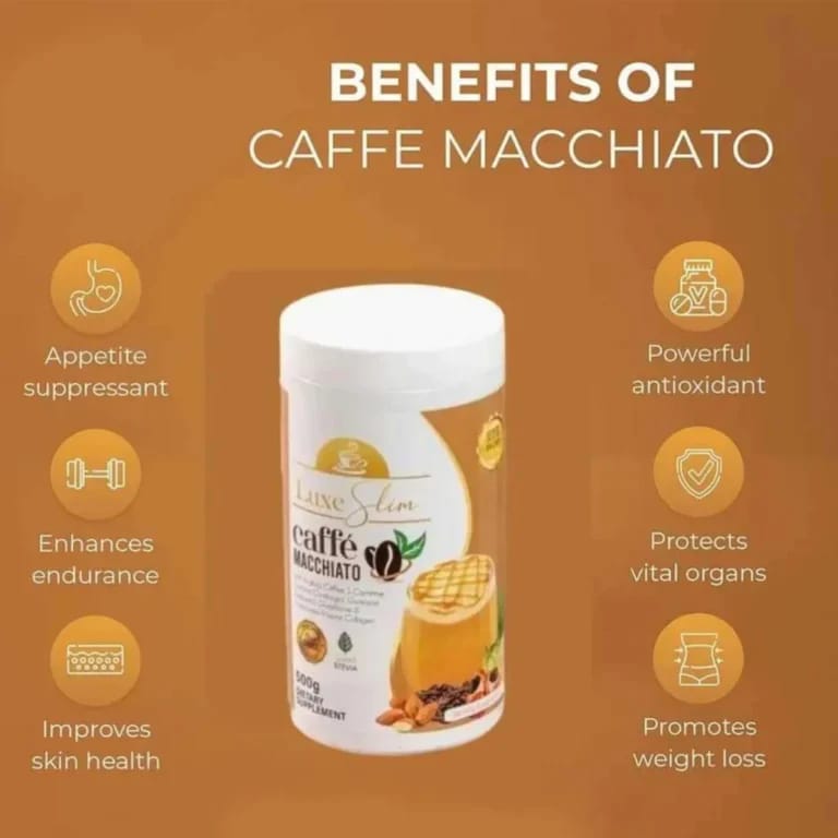 Luxe Slim Caffe Macchiato – 500g (Weight Loss Coffee Drink)