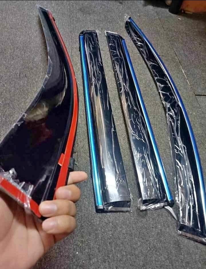 Toyota Avalon Chrome Line Door Visor Premium Quality (2019+)