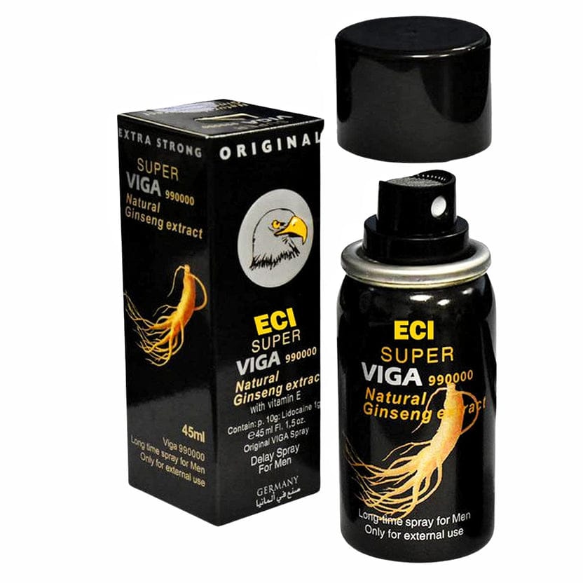 Super Viga Spray 990000 Natural Ginseng Extract For Men Power Made in Germany