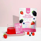 JOJI Gluta Collagen DTX+ Mixed Berry 200,000mg Diet Powder – 20g×10 Sache