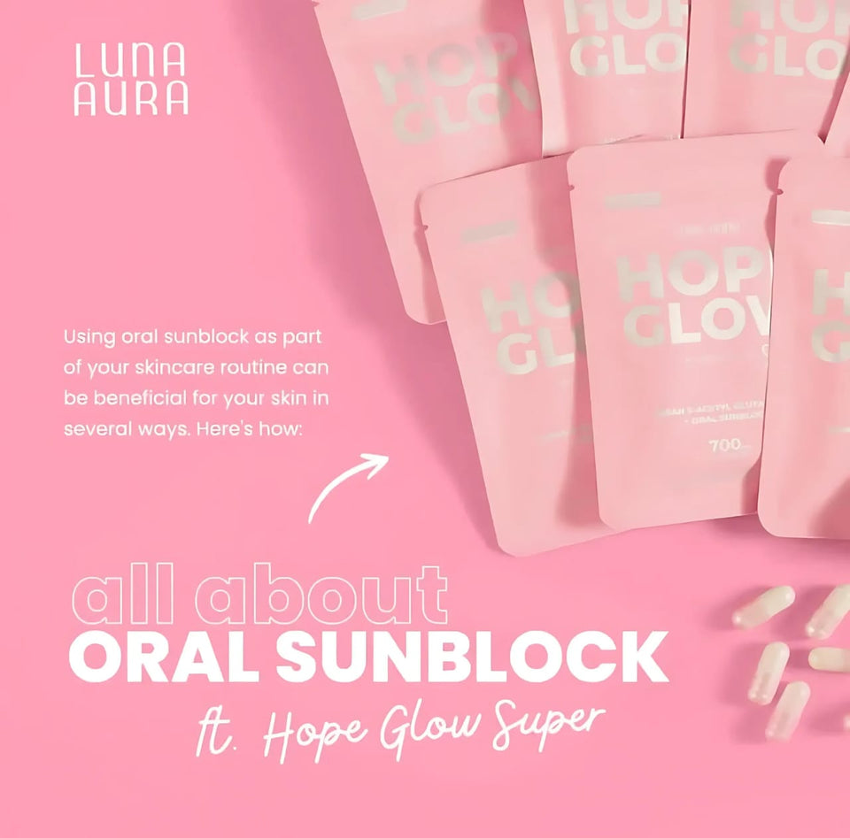 Luna Aura Hope Glow Advanced Glutathione Super Mini – 700mg (14 Capsules)