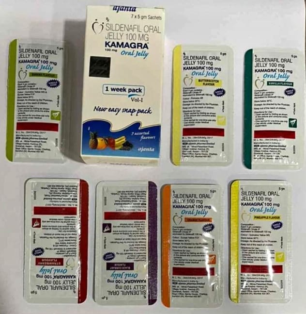 Kamagra Oral Jelly For Men Power & Timing 1week pack