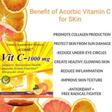 Acorbic Vit C – 1000mg Mix Powder Drink 12g x 10 Sachets – Orange Flavour