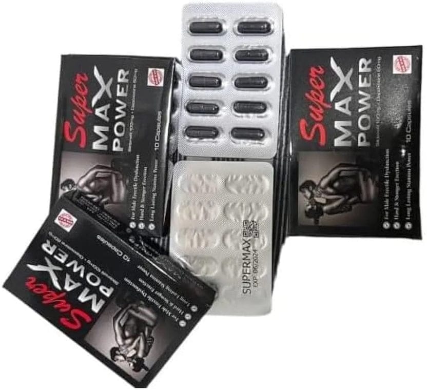Super Max Power Capsule  USA 100mg (For Men Power & Timing)