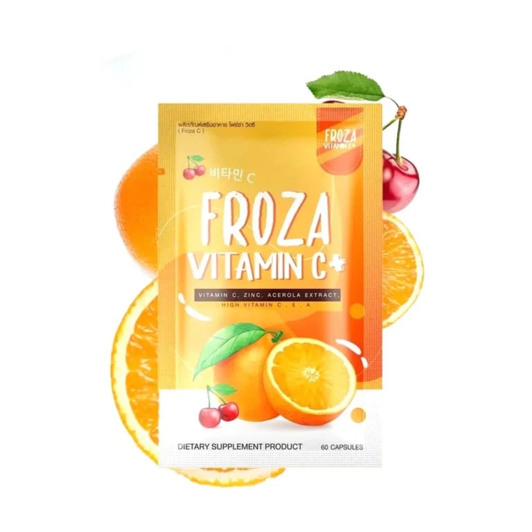 Froza Vitamin C+ with Collagen & Glutathione 60 Capsules