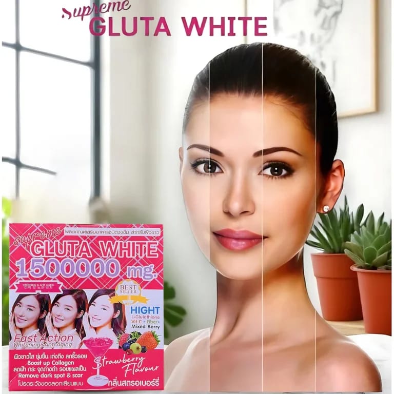 Gluta White 1500000mg Whitening & Anti-Aging Drink