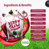 Glowming Detox Premium Berry Glow – Acai Berry Juice