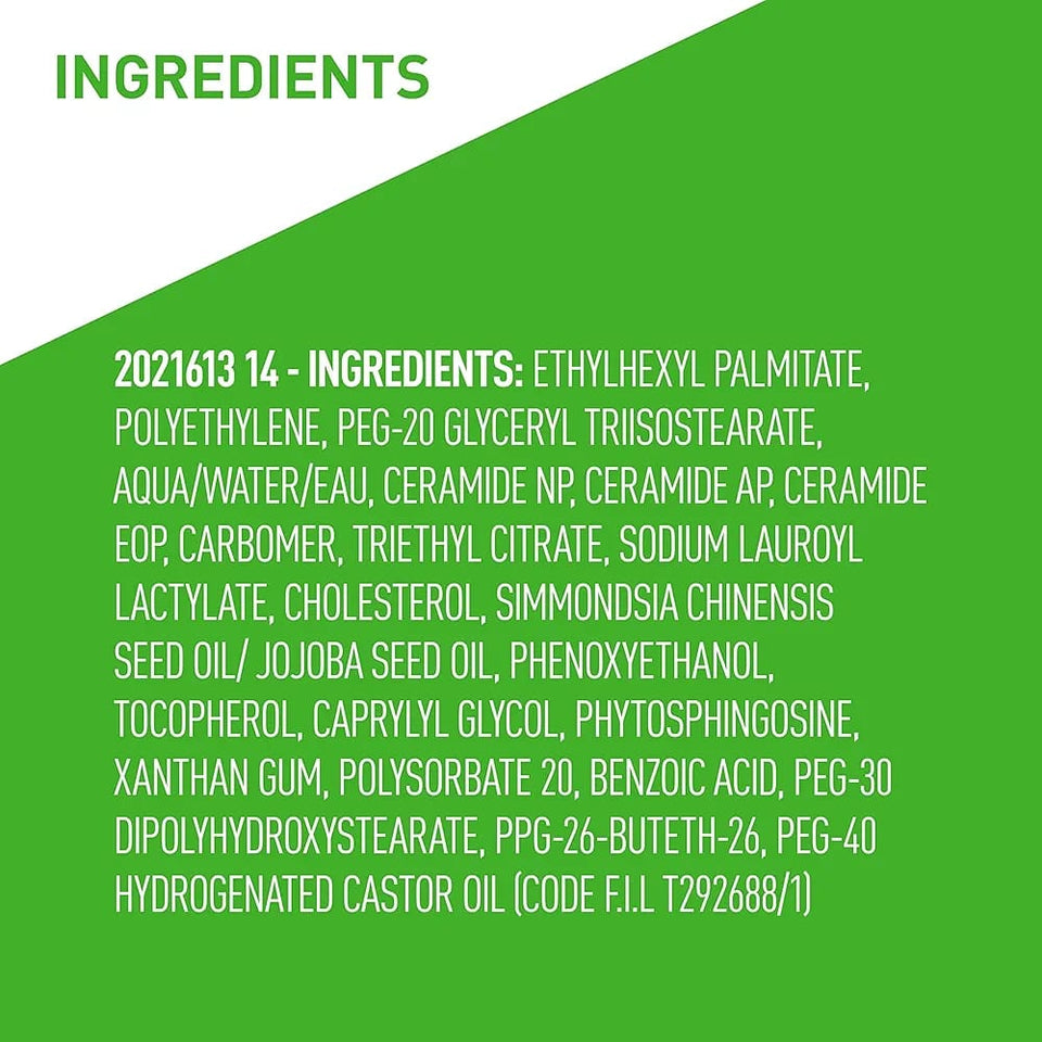 CeraVe Cleansing Balm Hydrating Makeup Remover with Ceramides and Plant based Jojoba Oil for Face Makeup Non Greasy Makeup Remover Balm for Sensitive Skin1.3 Ounces,