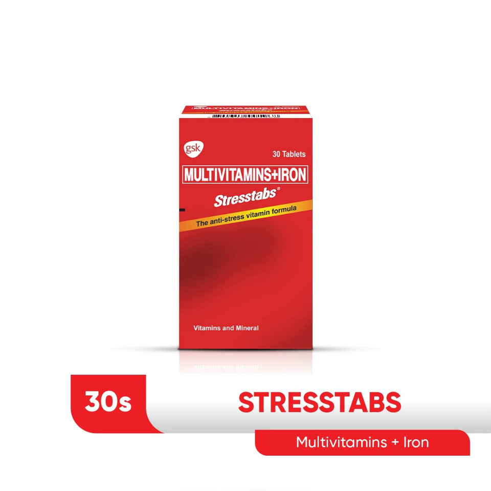 Stresstabs Multivitamins + Iron