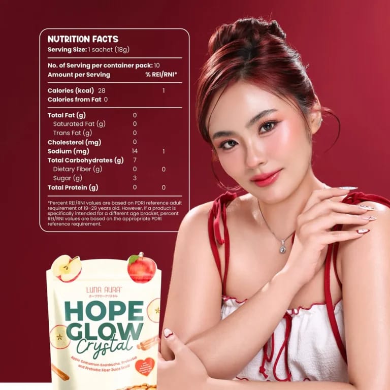HOPE GLOW Crystal Apple Cinnamon
