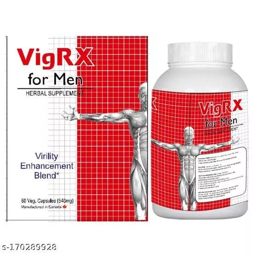 vigRX for Men Oral Herbal Supplement (60 Capsules)
