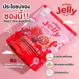Mikeo Jelly Red C Zinc Asta Q10 – Blood Orange Flavor (30 Sachets x 15g)