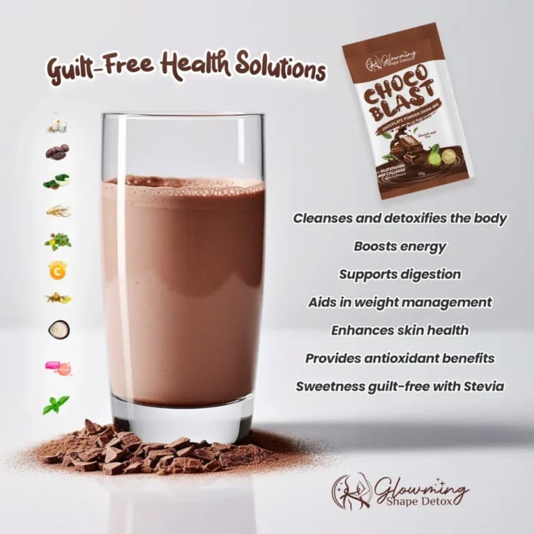 Glowming Choco Blast – Beauty & Wellness Chocolate Drink