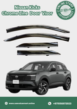 Nissan Kicks Hatchback Chrome Line Door Visor Premium Quality (2015+)