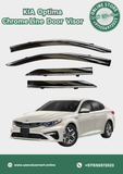 KIA Optima Chrome Line Door Visor Premium Quality