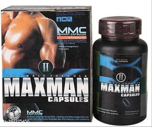 Maxman Capsule For Maximum, Longer and Thicker Erection (60 Capsules)